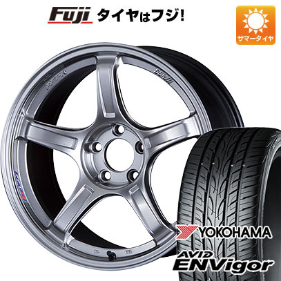 【新品国産5穴114.3車】 夏タイヤ ホイール4本セット 235/45R18 ヨコハマ エイビッド エンビガーS321 SSR GTX03 18インチ(送料無料)