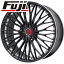 【送料無料】 225/45R19 19インチ LEHRMEISTER レアマイスター ティニャネロ(パールブラック/リムポリッシュ) 7.5J 7.50-19 FALKEN ファルケン アゼニス FK510 サマータイヤ ホイール4本セット