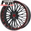 【送料無料】 235/55R19 19インチ LEHRMEISTER レアマイスター ティニャネロ(パールブラック/レッドクリア) 8J 8.00-19 DUNLOP ダンロップ グラントレック PT3 サマータイヤ ホイール4本セット フジコーポレーション