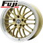 【送料無料】 225/65R17 17インチ LEHRMEISTER レアマイスター ブルネッロ(ゴールド/リムポリッシュ) 7J 7.00-17 YOKOHAMA ヨコハマ ブルーアース RV-02 SALE サマータイヤ ホイール4本セット フジコーポレーション
