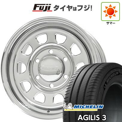 【新品】キャラバン 夏タイヤ ホイール4本セット 215/65R16 109/107T ミシュラン アジリス3 モリタ デイトナズ G2 クローム 16インチ(送料無料)