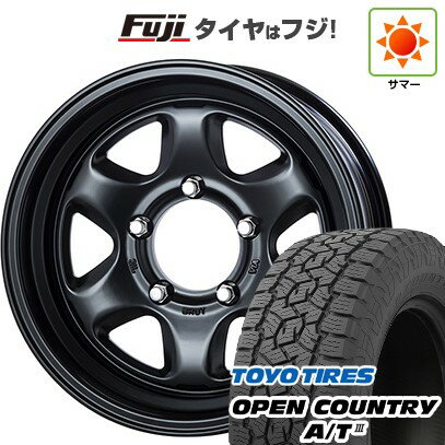 【新品】ジムニーシエラ/ジムニーノマド 夏タイヤ ホイール4本セット 215/70R16 トーヨー オープンカントリー A/T III RBL トライスター BRUT BR-44 16インチ(送料無料) サマータイヤ