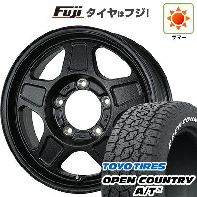 【新品】ジムニー 夏タイヤ ホイール4本セット 175/80R16 トーヨー オープンカントリー A/T III RWL/RBL トピー ランドフット GWD 16インチ(送料無料) サマータイヤ