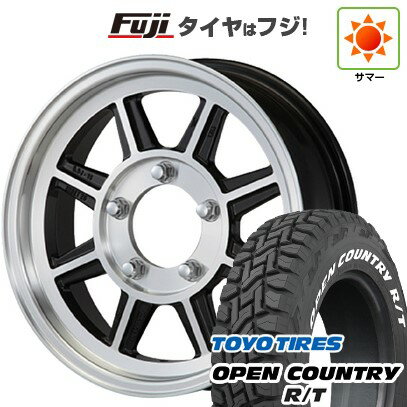 【新品】ジムニー 夏タイヤ ホイール4本セット 185/85R16 トーヨー オープンカントリー R/T RWL/RBL ハヤシレーシング ハヤシストリート タイプSTJ 16インチ(送料無料) サマータイヤ