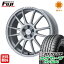 タイヤはフジ 送料無料 LEHRMEISTER LM-S トスカーナ6 (スパークルシルバー/リムポリッシュ) 7J 7.00-17 DUNLOP エナセーブ RV504 225/60R17 17インチ サマータイヤ ホイール4本セット