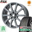 タイヤはフジ 送料無料 BIGWAY ビッグウエイ B-WIN ISX(メタリックグレー) 6J 6.00-15 YOKOHAMA エコス ES31 195/65R15 15インチ サマータイヤ ホイール4本セット
