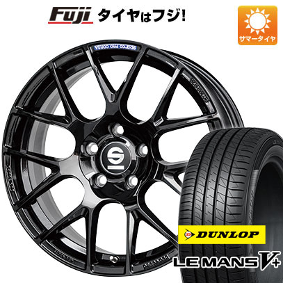 【新品国産車用5穴114.3】 夏タイヤ ホイール4本セット 225/40R18 ダンロップ ルマン V+(ファイブプラス) OZ SPARCO プロコルサ 18インチ(送料無料)