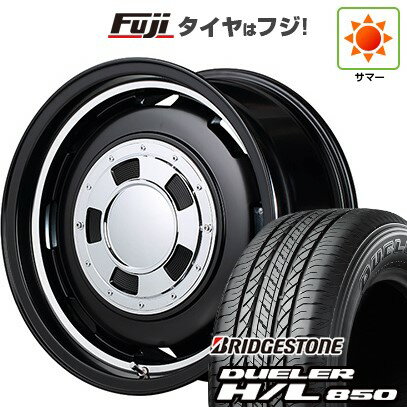 【新品】ジムニー 夏タイヤ ホイール4本セット 175/80R16 ブリヂストン デューラー H/L850 MID WHEELS ガルシア シスコ 16インチ(送料無料) サマータイヤ