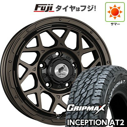 【新品】ジムニー 夏タイヤ ホイール4本セット 175/80R16 グリップマックス インセプション A/TII RWL(限定) スーパースター ロディオドライブ 8M　MONO 16インチ(送料無料) サマータイヤ