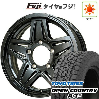 【新品】ジムニーシエラ/ジムニーノマド 夏タイヤ ホイール4本セット 215/70R16 トーヨー オープンカントリー A/T III RBL ホットスタッフ マッドクロス JB-01 16インチ(送料無料) サマータイヤ