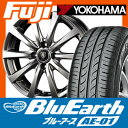 【送料無料】 185/55R15 15インチ MANARAY マナレイ ユーロスピード G10 5.5J 5.50-15 YOKOHAMA ヨコハマ ブルーアース AE-01 SALE サマータイヤ ホイール4本セット【YO17sum】
