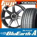 【送料無料 ノート】 195/55R16 16インチ ENKEI エンケイ PF07 6.5J 6.50-16 YOKOHAMA ヨコハマ ブルーアース A(AE50) SALE サマータイヤ ホイール4本セット【YO17sum】