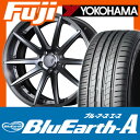 【送料無料】 F:225/40R19 R:255/35R19 BLACK FLEET ブラックフリート V625C F:8.50-19 R:9.50-19 YOKOHAMA ヨコハマ ブルーアース A(AE50Z) SALE サマータイヤ ホイール4本セット【YO17sum】