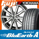 【送料無料 プリウス50系】 195/65R15 15インチ KYOHO 共豊 スマック プライム バサルト for TOYOTA 6.5J 6.50-15 YOKOHAMA ヨコハマ ブルーアース A(AE50Z) SALE サマータイヤ ホイール4本セット【YO17sum】