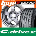 【送料無料】 195/60R15 15インチ WORK ワーク マイスター S1 2P 6.5J 6.50-15 YOKOHAMA ヨコハマ Cドライブ2(限定) サマータイヤ ホイール4本セット【YO17sum】
