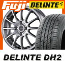 【送料無料 N-BOX タントカスタム ワゴンR】 165/55R15 15インチ BRIDGESTONE ブリヂストン エコフォルム SE-12 4.5J 4.50-15 DELINTE デリンテ DH2(限定) サマータイヤ ホイール4本セット