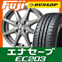 【送料無料】 185/70R14 14インチ TWS アクア AR 5.5J 5.50-14 DUNLOP ダンロップ エナセーブ EC203 サマータイヤ ホイール4本セット【DU17sum】