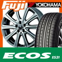 【送料無料】 195/55R16 16インチ KOSEI コーセイ エアベルグ グローリー 6.5J 6.50-16 YOKOHAMA ヨコハマ エコス ES31 サマータイヤ ホイール4本セット【YO17sum】