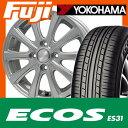 【送料無料 エブリイワゴン】 165/60R14 14インチ BRANDLE ブランドル ZN-10 4.5J 4.50-14 YOKOHAMA ヨコハマ エコス ES31 サマータイヤ ホイール4本セット 【YO17sum】