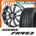 【送料無料】 245/45R19 19インチ TECHNOPIA テクノピア カシーナ XV-5 8J 8.00-19 FALKEN ファルケン アゼニス FK453(限定) サマータイヤ ホイール4本セット