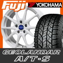 【送料無料】 225/60R17 17インチ BIGWAY ビッグウエイ LEYBAHN WGS 7J 7.00-17 YOKOHAMA ヨコハマ ジオランダー A/T-S RBL サマータイヤ ホイール4本セット【YO17sum】