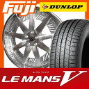 【送料無料】 245/35R20 20インチ SOLID RACING ソリッドレーシング FメタルI 8.5J 8.50-20 DUNLOP ダンロップ ルマン V(ファイブ) サマータイヤ ホイール4本セット【DU17sum】
