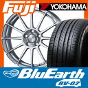 【送料無料】 215/65R16 16インチ ENKEI エンケイ PF03 6.5J 6.50-16 YOKOHAMA ヨコハマ ブルーアース RV-02 SALE サマータイヤ ホイール4本セット【YO17sum】