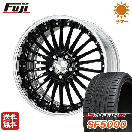 エントリーでポイント最大31倍! 2017/5/25(木)1:59まで 【送料無料】 225/35R20 20インチ WORK ワーク ランベック LF1 8J 8.00-20 SAFFIRO サフィーロ SF5000(限定) サマータイヤ ホイール4本セット