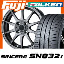 【送料無料】 165/55R14 14インチ BRANDLE ブランドル 562 4.5J 4.50-14 FALKEN ファルケン シンセラ SN832i(限定) サマータイヤ ホイール4本セット