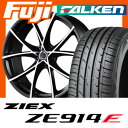 【送料無料】 215/40R18 18インチ MZ SPEED エムズスピード ジュリア フルスロットル 7.5J 7.50-18 FALKEN ファルケン ジークス ZE914F サマータイヤ ホイール4本セット