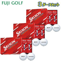 ゴルフボール 3ダースセットDUNLOP SRIXON DISTANCEダンロップ <strong>スリクソン</strong> ディスタンス2022年モデル