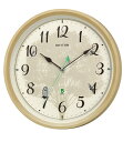 CITIZEN RHYTHM リズム時計 掛時計電波時計日本野鳥の会 四季の野鳥報時掛時計 409 8MN409SR06