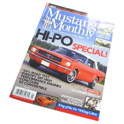 カーブック（輸入品） MustangMonthly 1冊 900円