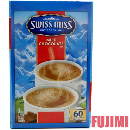 スイスミス ミルク チョコレート 1680g(28gX60袋) 1047円【SWISSMISS RICH CHOCOLATE チョコ,ドリンク,粉末,ココア】
