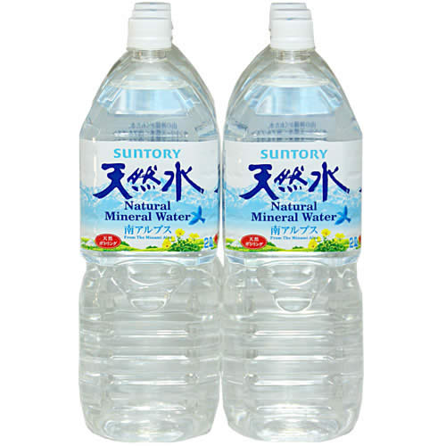 サントリー 南アルプスの天然水 2LPET 119円x6本 714円