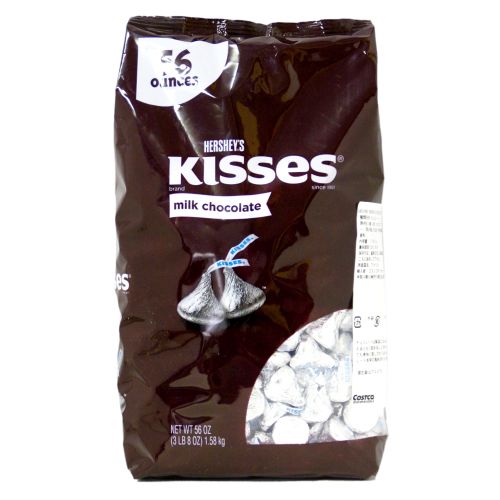 【※クール便】HERSHEY'S KISSES milk chocolate ハーシーズ キッスチョコレート 1袋 1657円