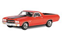 1970 CHEVROLET EL CAMINO red 1/18 Welly 8241円【 シボレー エルカミーノ レッド ミニカー アメ車 】【コンビニ受取対応商品】