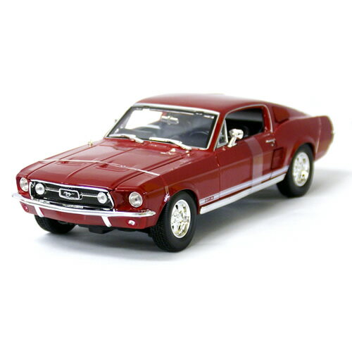 1/18 1967 Ford Mustang GTA FastBack RD Maisto 1904円 【フォード,マスタング ,ダイキャストカー,クラシック,第一世代,ポニーカー】