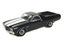 1970 Chevrolet El Camino SS 396 Black 1/18 Welly 8241円【シボレー エルカミーノ アメ車】【コンビニ受取対応商品】