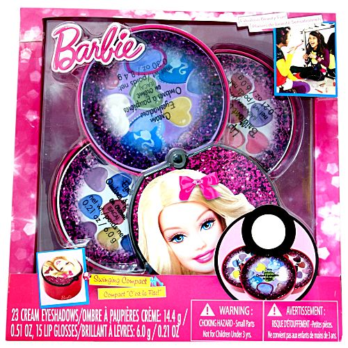 Barbie Swinging Cosmetics Compact 2500円【 バービー スウィンギング コスメ コンパクト お化粧 メイク セット オシャレ 】