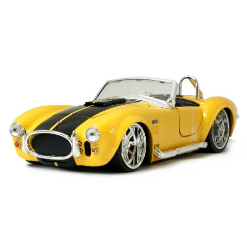 1965 Shelby Cobra 427 SC yellow bigtime muscle 1/24 3100円【キャロル シェルビー コブラ アメ車 黄色 ビッグタイム ミニカー】