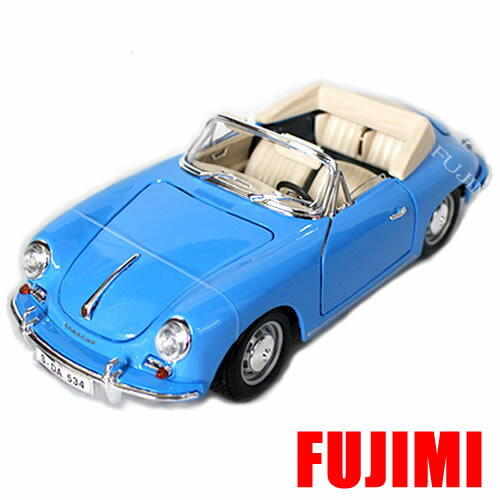 1961 Porsche 356 B Cabriolet blue 1/18 Maisto…...:fujimi-cc:10010728