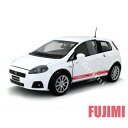 GRANDE PUNTO ABARTH wht 1/24 MOTORMAX 3612円【 グランデ プント FIAT フィアット ミニカー 白 アバルト ダイキャストカー 】【コンビニ受取対応商品】