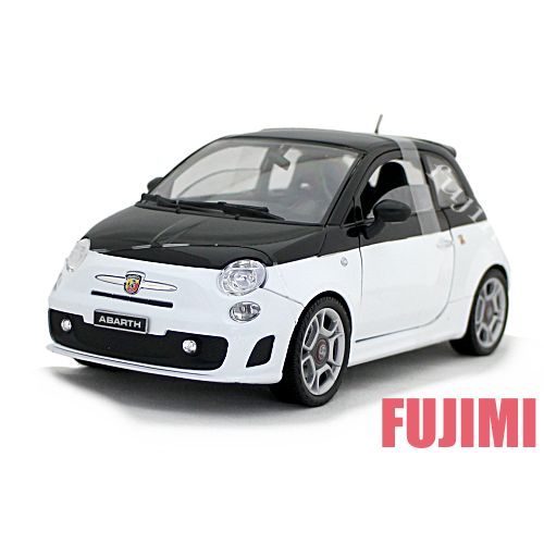 ABARTH 500 wht 1/18 MOTOR MAX 7315円【フィアット ミニカ…...:fujimi-cc:10009255