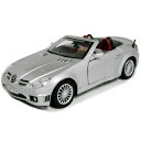 Mercedes-Benz SLK 55 AMG Silver 1/24 Motor Max 3612円 【 メルセデス ベンツ アーエムゲー 銀 シルバー マイスト ミニカー ダイキャストカー ドイツ車 オープンカー 】【151216】【コンビニ受取対応商品】