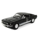 1967 Ford Mustang GTA FastBack BK 1/18 Maisto 4445円 【フォード,マスタング ,ダイキャストカー,クラシック,マイスト ミニカー ファストバック 第一世代,ポニーカー】【コンビニ受取対応商品】