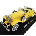 The Great GATSBY DUESENBERG 2 SJ YELLOW 1/18 GREENLIGHT 14815円【 華麗なる ギャッツビー デューゼンバーグ ダイキャストカー レオナルド ディカプリオ イエロー グリーンライト アメリカ 高級車 ミニカー 】【コンビニ受取対応商品】