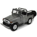 TOYOTA FJ 40 Grey 1/24 MOTORMAX 4167ߡڥȥ西 졼 ⡼ޥå ߥ˥ 㥹ȥۡ160125ۡڥӥ˼бʡ