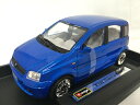 FIAT Nuova Panda 1/24 Bburago 4167円 【 フィアット パンダ ミニカー ブラーゴ ダイキャストカー 】【コンビニ受取対応商品】