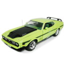 1971 FORD MUSTANG MACH 1 Green 1/18 Auto World 16667円 【 フォード マスタング マッハ1 グリーン 緑 ミニカー ダイキャストカー アメ車 マッスルカー 】【コンビニ受取対応商品】